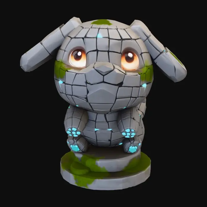 3D model for StonePup Glow