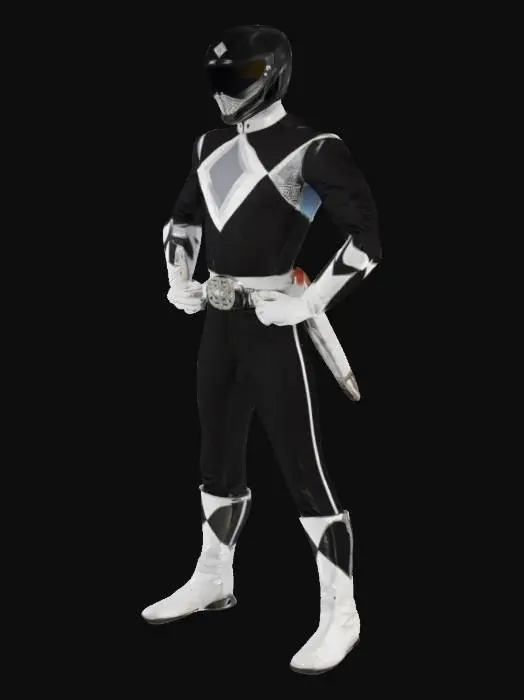 3D model for Black Ranger
