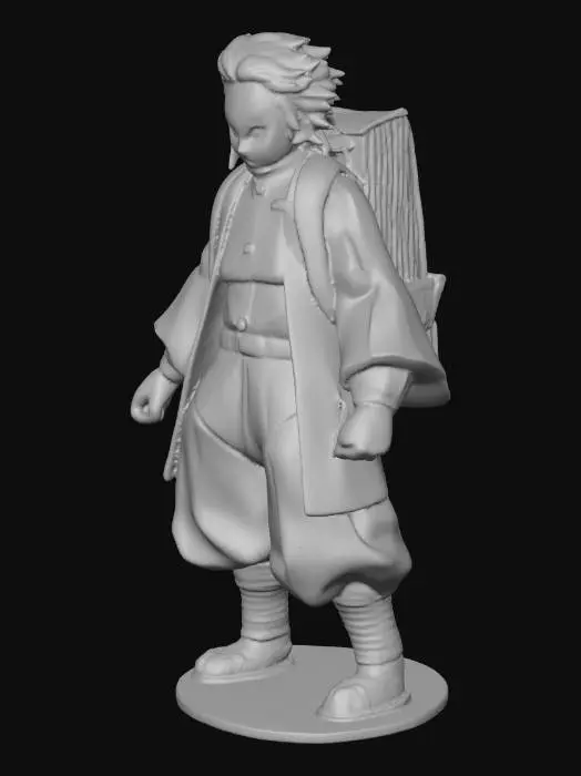 3D model for Demon Slayer Figure