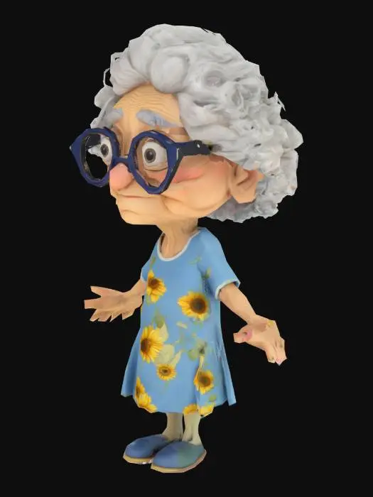 3D model for Sunny Grandma