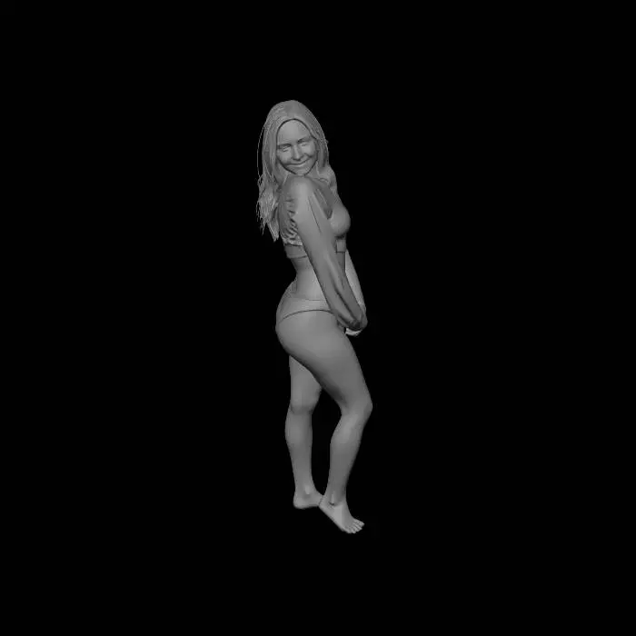 3D model for Sunset Stroll on the Beach