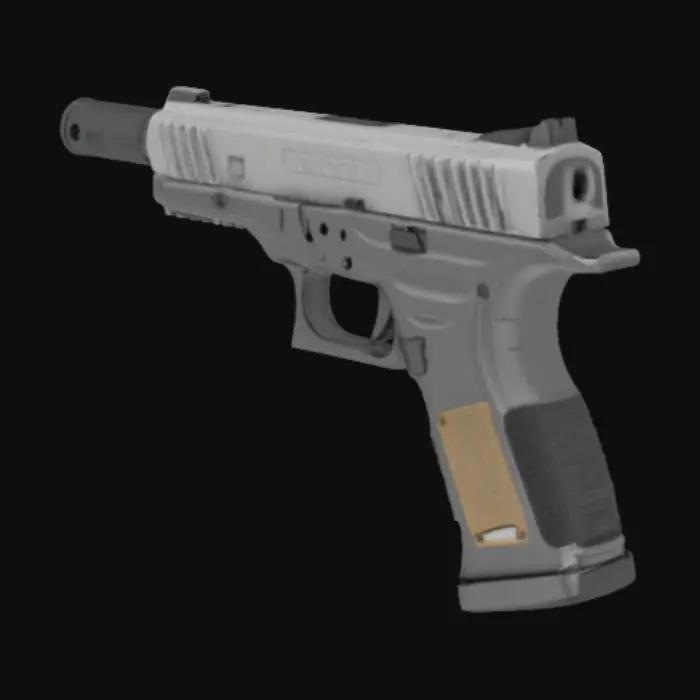 3D model for generate a technological glock