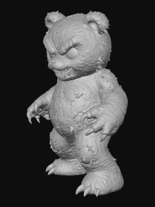 3D model for Scary Teddy Bear, #Halloween2025#