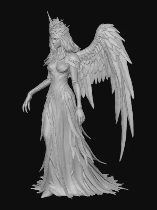 3D model for Queen of Shadows, #Halloween2025#