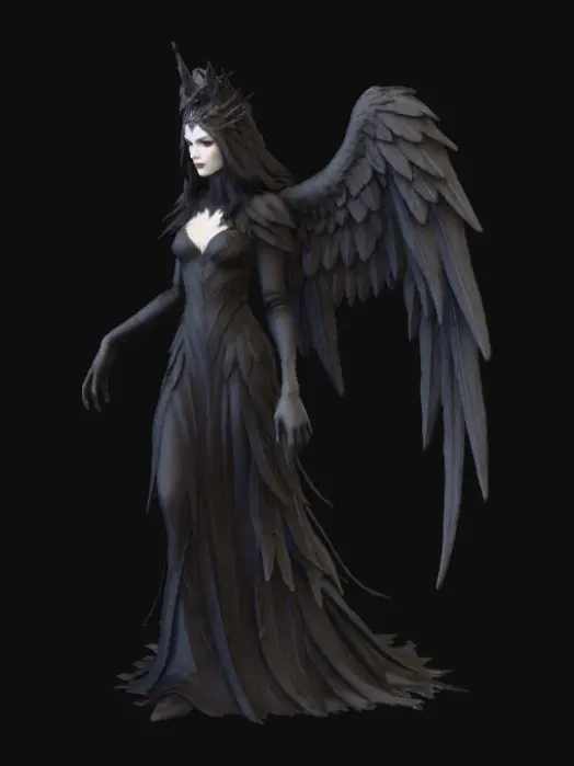 3D model for Queen of Shadows, #Halloween2025#