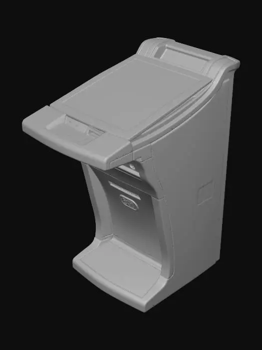 3D model for Touchscreen Casino Slot Machine