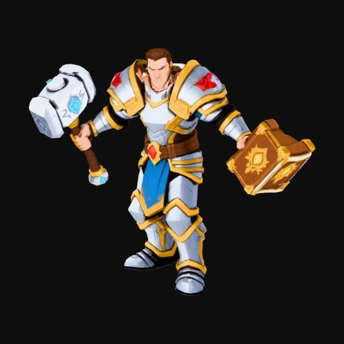 3D model for Paladin's Resolve