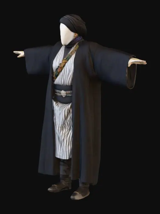 3D model for do not reconstruct the face, keep the mask area unchanged, blank face, covered face