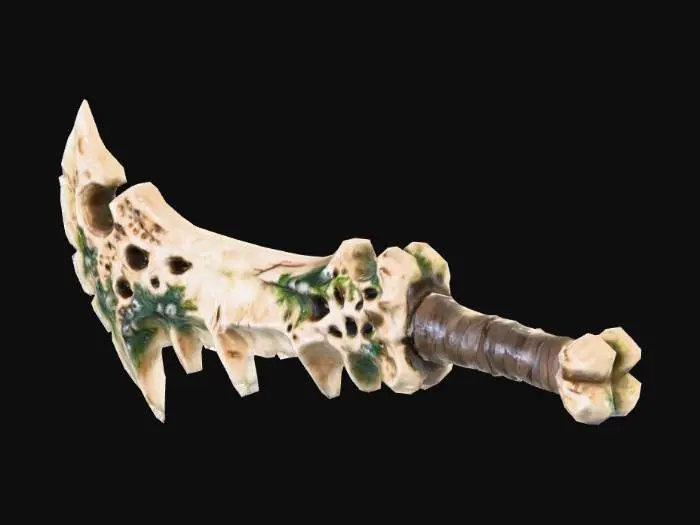 3D model for Bone Cleaver Sword