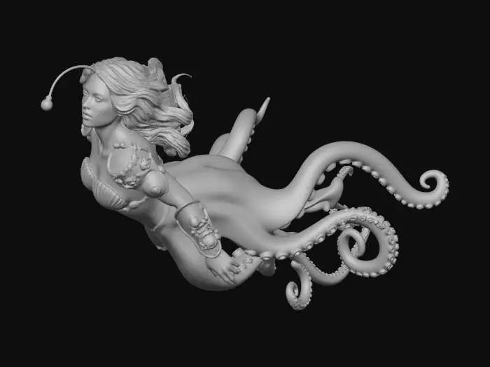 3D model for River Under Mermaid