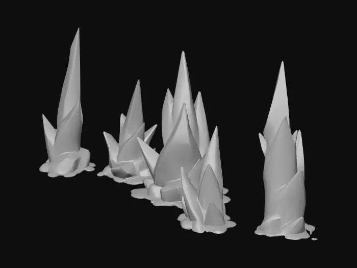 3D model for Crystal Spires