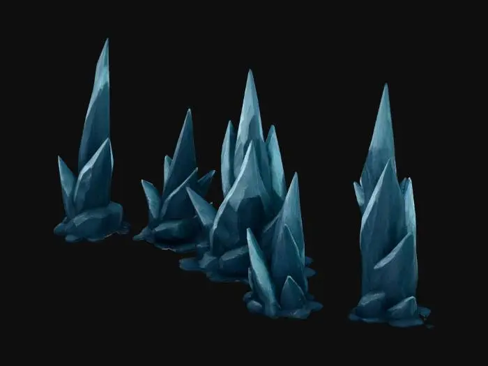 3D model for Crystal Spires