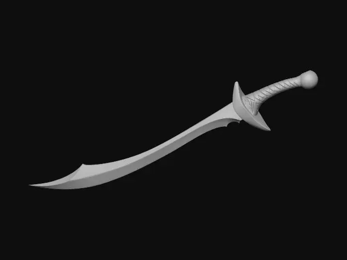 3D model for Crescent Blade