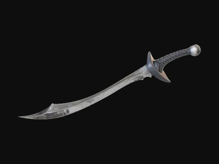 3D model for Crescent Blade