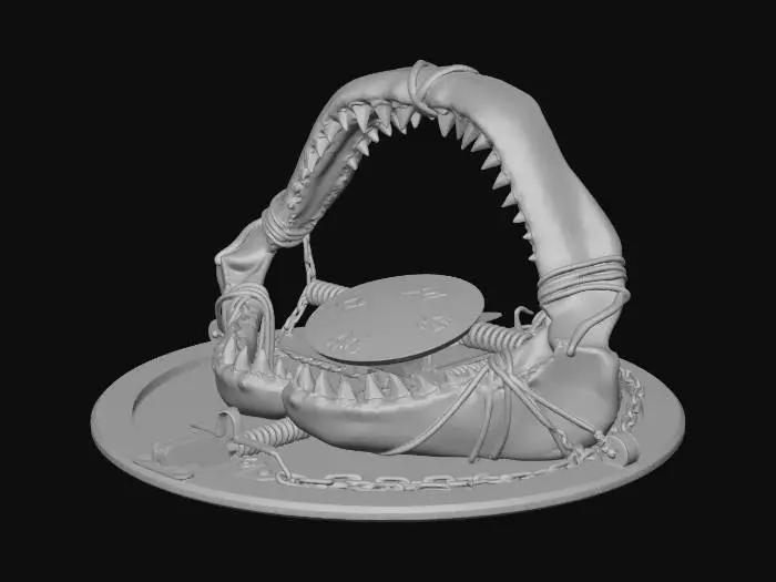 3D model for Kuo-Toa Hunting Trap