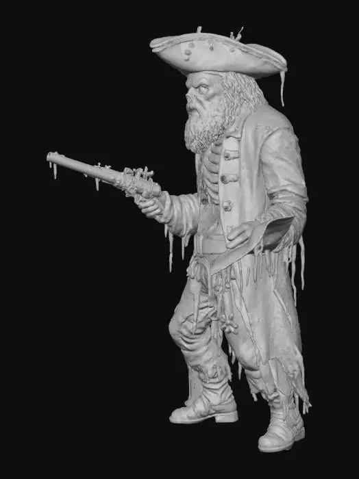 3D model for Haunted Pirate Navigator