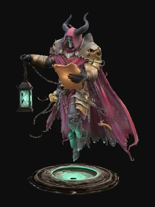 3D model for Dark Wizard's Summoning