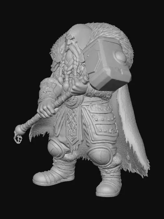 3D model for Thunderous Guardian