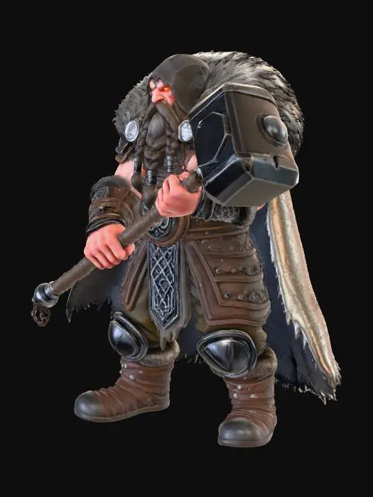 3D model for Thunderous Guardian