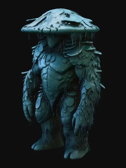 3D model for Bulky MyconidGuardian
