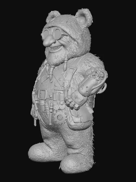 3D model for Steampunk Bear Tinkerer