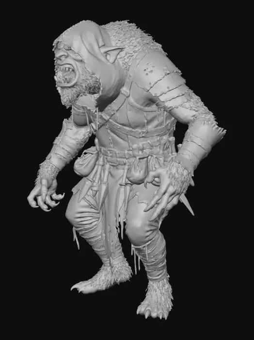 3D model for Bug Bear Snatcher #thanksgiving#