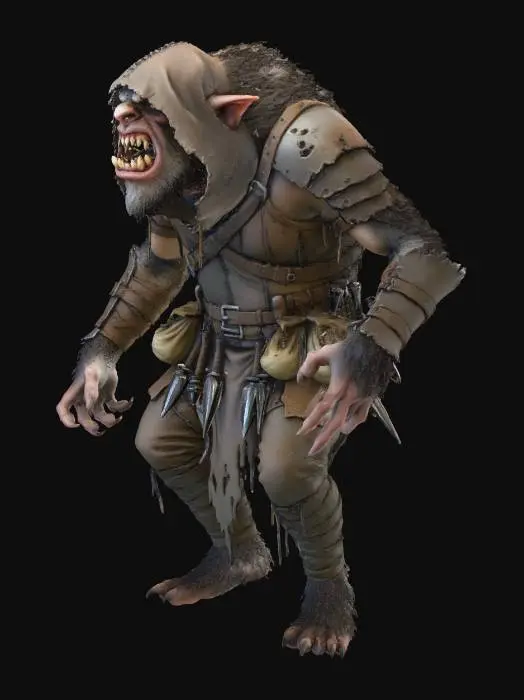 3D model for Bug Bear Snatcher #thanksgiving#