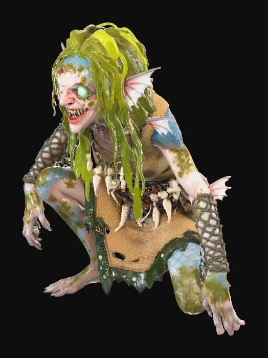 3D model for Mag'Nis the River Hag #thanksgiving#