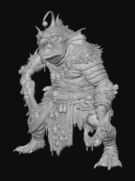 3D model for Angler Warrior