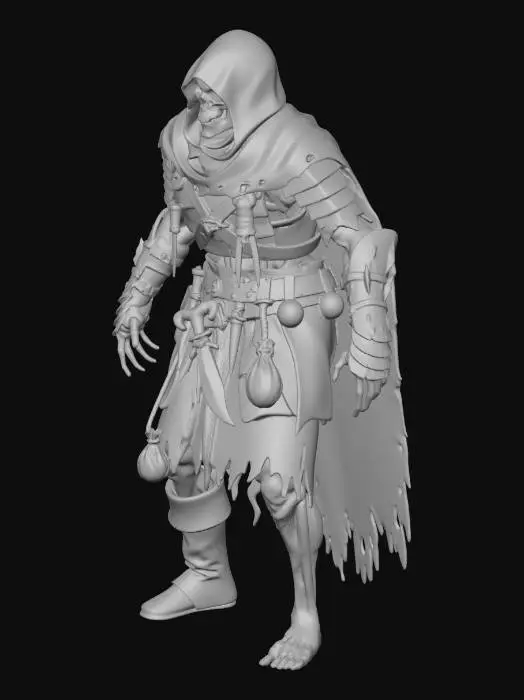 3D model for Wraith of the Wastelands