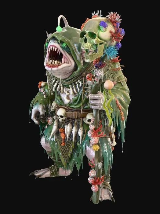 3D model for Deep Sea Shaman