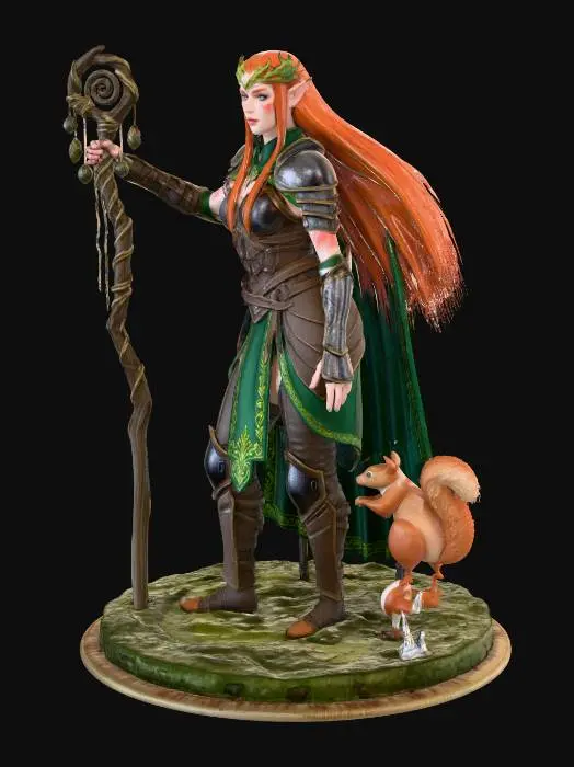 3D model for Forest Guardian