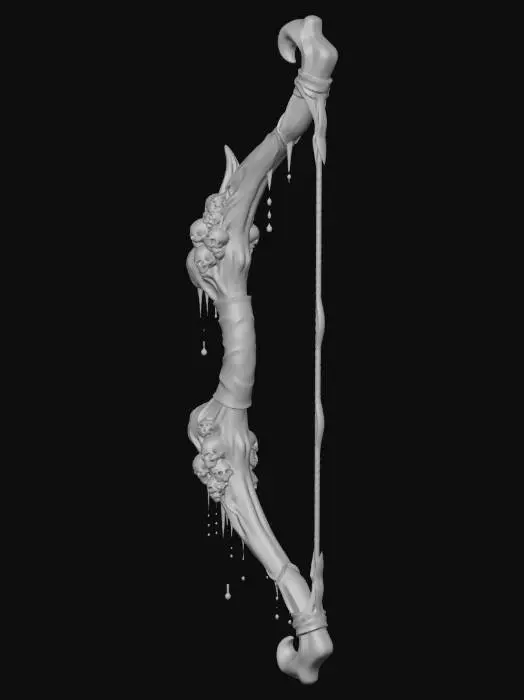3D model for Bone Requiem Bow