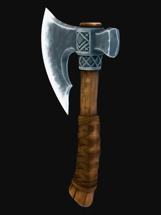 3D model for Frostbound Axe
