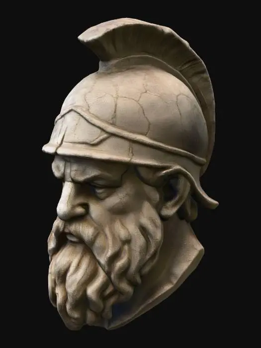 3D model for Warrior's Reflection