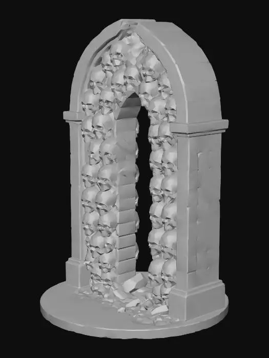 3D model for Arch of Skulls