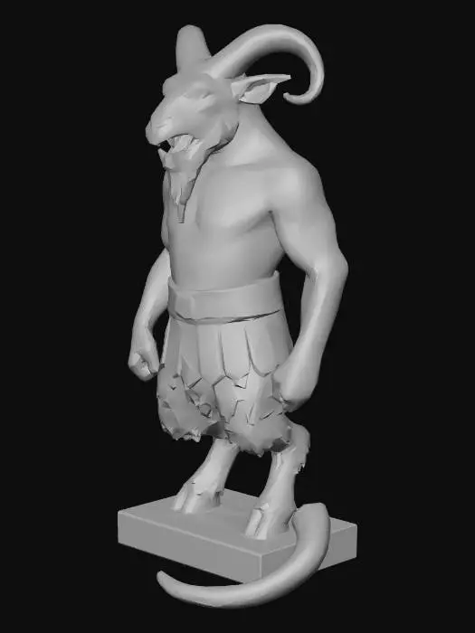 3D model for Stone Guardian