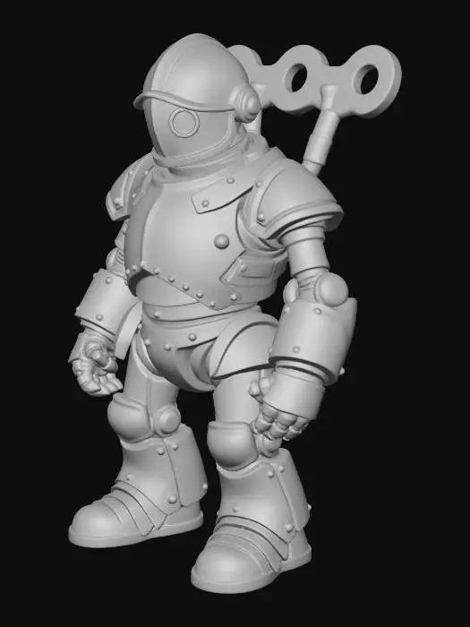 3D model for Clockwork Miner