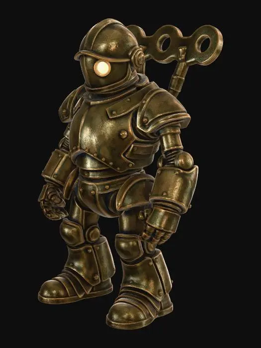 3D model for Clockwork Miner