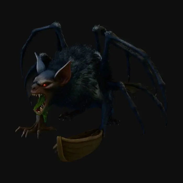 3D model for Cave Dweller's Lair