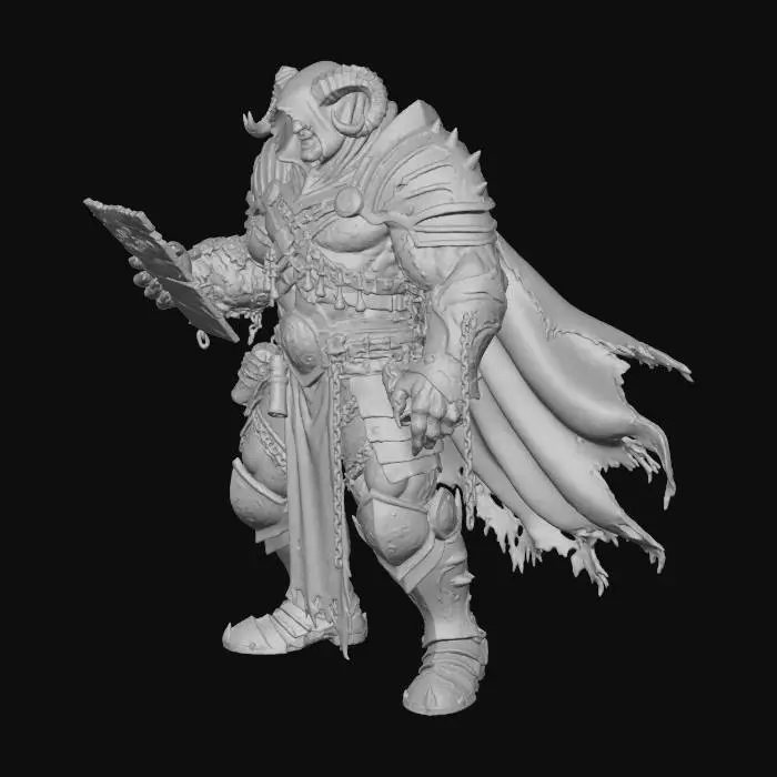 3D model for Infernal Bargain #thanksgiving#