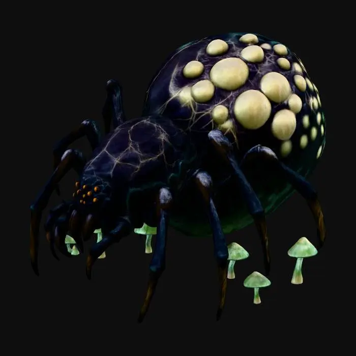 3D model for Dark Cavern Weaver