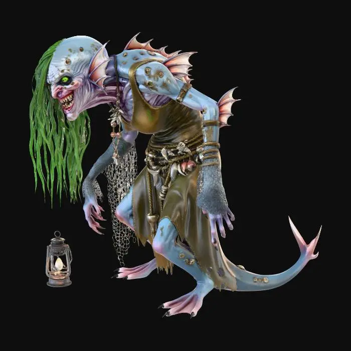 3D model for Sea Hag