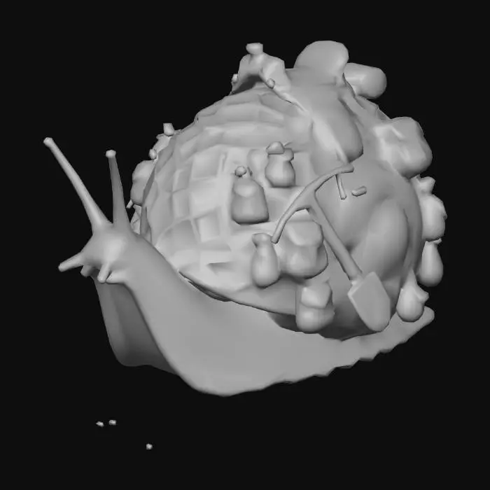 3D model for Nomadic Escargot