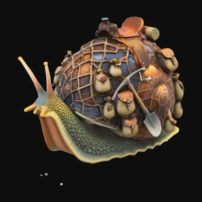 3D model for Nomadic Escargot