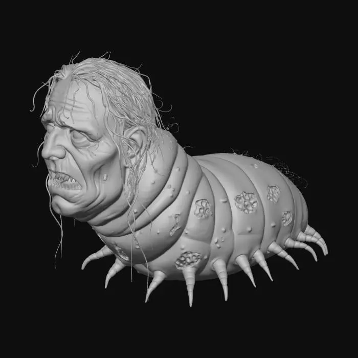 3D model for Demon Grub