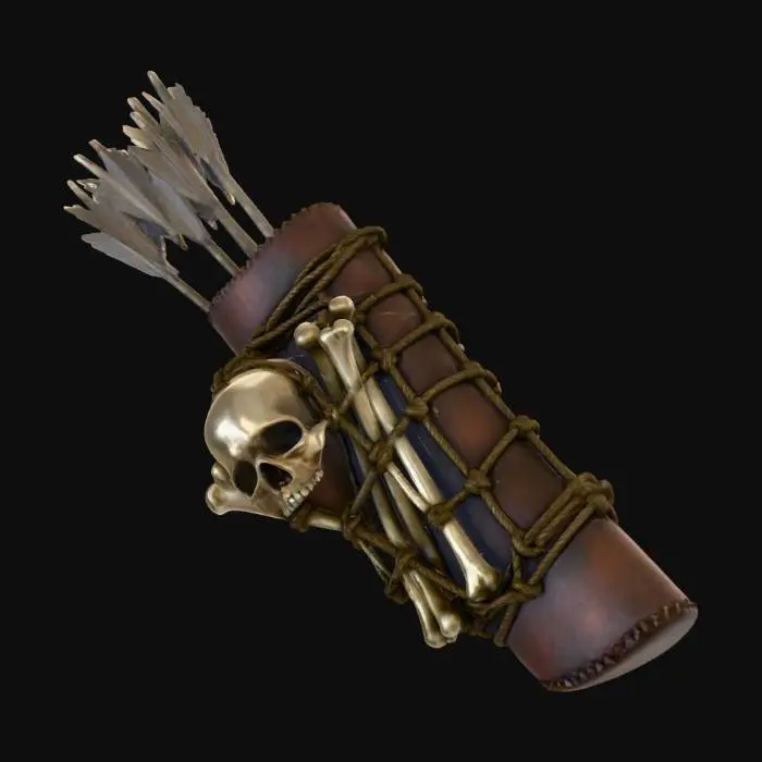 3D model for Skull Quiver