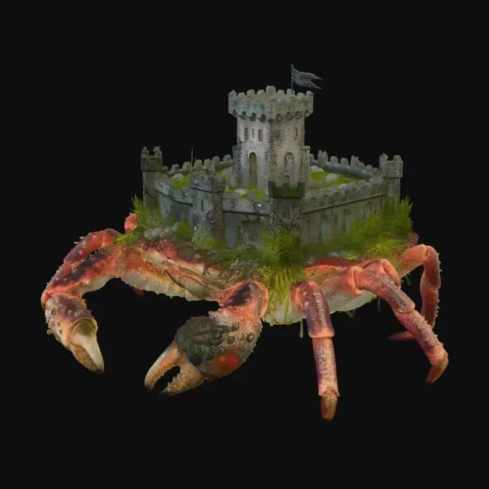 3D model for Kuo-Toa Fortress Crab