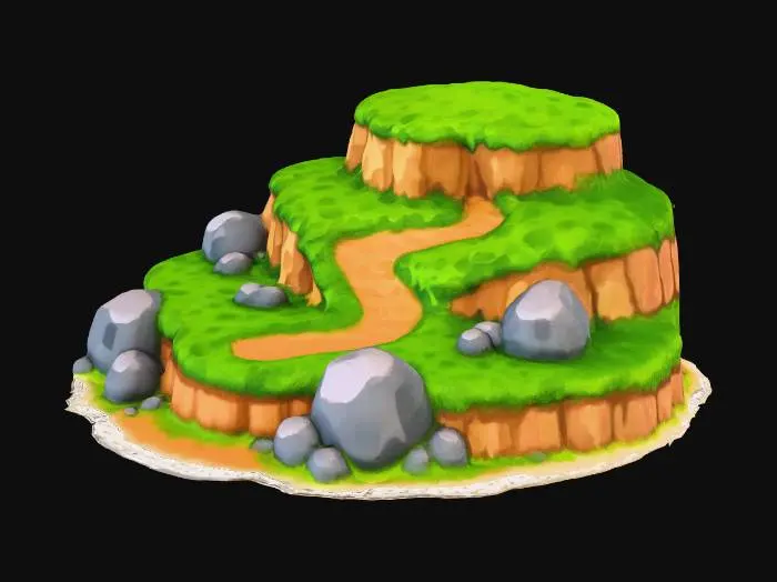 3D model for Verdant Pathways