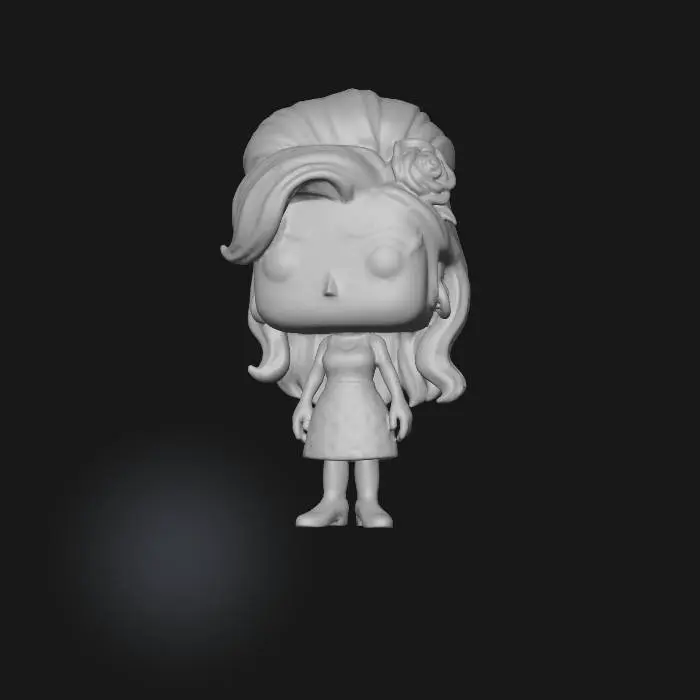 3D model for amy  winehouse